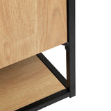 Bufet Aldea cu 2 usi si 2 sertare 140 x 40 x 80 cm Atmosphera