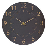 Ceas lemn D28 cm asortat - Atmosphera