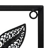 Decoratiune de perete, decor perete metal florine 40 x 60 cm asortat - Atmosphera