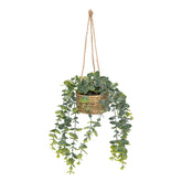 Floare decorativa, euca agatat natur patri H50 cm - Atmosphera