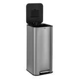 Cos gunoi patrat inox 30 l delta - Five
