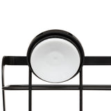 Servitor cu ventuze negru set 2 nivele venterra - Five