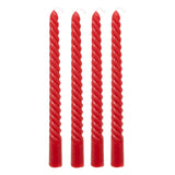 Lumanare betisor "Twist Many" - Rosu, 180 g - Atmosphera