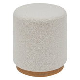 Mobilier interior, puf nesky alb boucle - Atmosphera