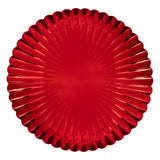 Platou decorativ scoica, rosu, D 33 cm | Atmosphera