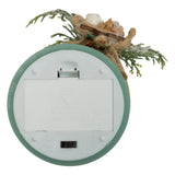 Lumanare LED cu crengi, verde, H 10 cm | Atmosphera