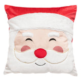 Perna Mos Craciun, alb si rosu, 40 x 40 cm | Atmosphera