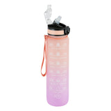 Sticla sport cu pai petg 1 l asortat - Five