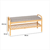 Organizator de pantofi, Bambus - Cosy