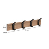 Organizator casa, hook lemn/metal 4h interior/no ziny - Five