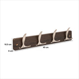 Organizator casa, hook lemn/metal 4h interior/sil aly - Five
