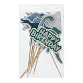 Birthday toppers cake dino - Five