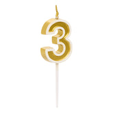 Birthday lumanare n3 H8.5 cm - Five