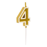 Birthday lumanare n4 H8.5 cm - Five
