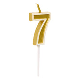 Birthday lumanare n7 H8.5 cm - Five