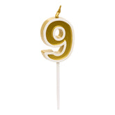 Birthday lumanare n9 H8.5 cm - Five
