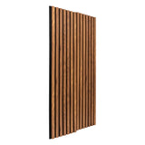 Decoratiune de perete, panou lemn inchis colva 120 x 60 cm - Atmosphera