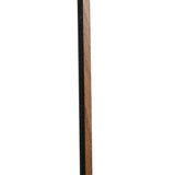 Decoratiune de perete, panou lemn inchis colva 120 x 60 cm - Atmosphera