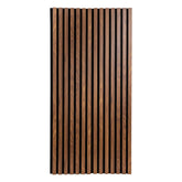 Decoratiune de perete, panou lemn inchis colva 120 x 60 cm - Atmosphera