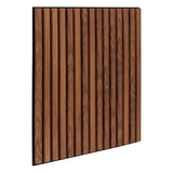 Decoratiune de perete, panou lemn inchis colva 60 x 60 cm - Atmosphera