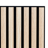 Decoratiune de perete, panou lemn deschis colva 60 x 60 cm - Atmosphera