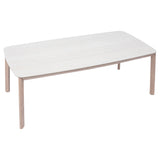 Mobilier exterior, nelora fixe rec table 8s fi/ho - Hesperide