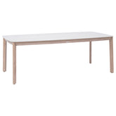 Mobilier exterior, nelora fixe rec table 8s fi/ho - Hesperide