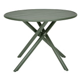 Masa extensibila dreptunghiulara de gradina PIAZZA Trufa / Cafea 10 locuri - Aluminiu tratat epoxy, sticla securizata