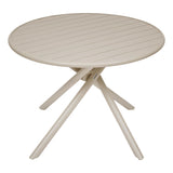 Masa rotunda de gradina NEBULLIA Argila
