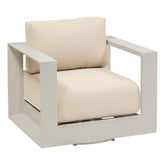 Scaun de gradina rotativ ALLURE Bej / Ovaz - Hesperide