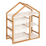 Decoratiune copii, biblioteca forma casa bako - Atmosphera For Kids