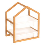 Decoratiune copii, mobilier depozitare 2 tavi - Atmosphera For Kids