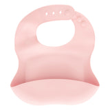 Decoratiune copii, silic bib and spoon set roz - Atmosphera For Kids