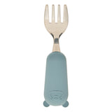 Decoratiune copii, cutlery set spoo fork albastru - Atmosphera For Kids