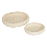 Tava ceramica wonja alb set 2 buc - Atmosphera
