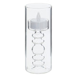 Lumanare LED "Lena", 3 bucati - Transparent, 6x6 cm - Atmosphera