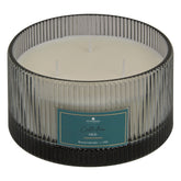 Lumanare parfumata "Albie" - Lemn de oud, Gri, 635 g - Atmosphera
