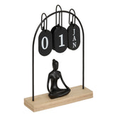 Yogi metal calendar H28,5 cm - Atmosphera