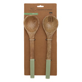 Tacam, salad servers inaya verde set 2 buc - Secret de Gourmet