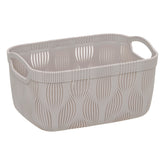 Cos culoarea argilei, Leaf, 3,2 l, L 23 x l 16,7 x H 12 cm, PP