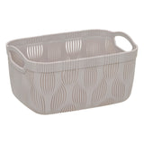 Cos culoarea argilei, Leaf, 3,2 l, L 23 x l 16,7 x H 12 cm, PP