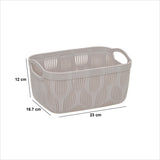 Cos culoarea argilei, Leaf, 3,2 l, L 23 x l 16,7 x H 12 cm, PP