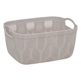 Cos culoarea argilei, Leaf, 6,5 l, L 28,7 x l 22,2 x H 15,2 cm, PP