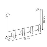 Organizator casa, door hook 4h beige cassie - Five