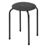 Mobilier depozitare, stackable stool chine grey - Five