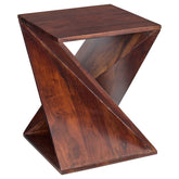 Masuta de cafea totem Rikaya inaltime 45 cm lemn de mango Atmosphera