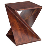 Masuta de cafea totem Rikaya inaltime 45 cm lemn de mango Atmosphera