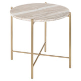 Mobilier interior, metsa marble side table - Atmosphera