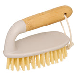 Perie de frecat Wood N Clean lungime 14.5 cm maner bambus
