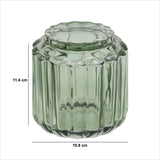 Cotton jar verde florea - Five